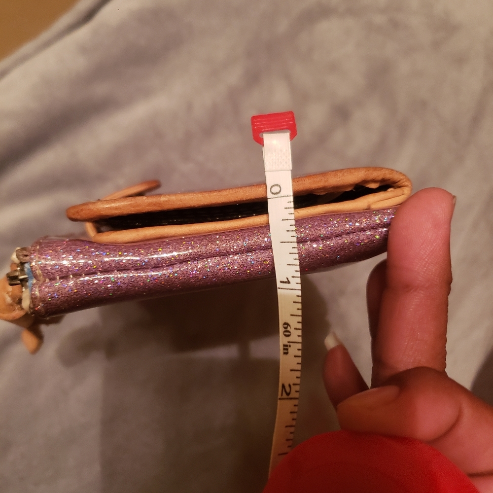 Consuela Purple Glitter Wallet - Picture 12 of 12